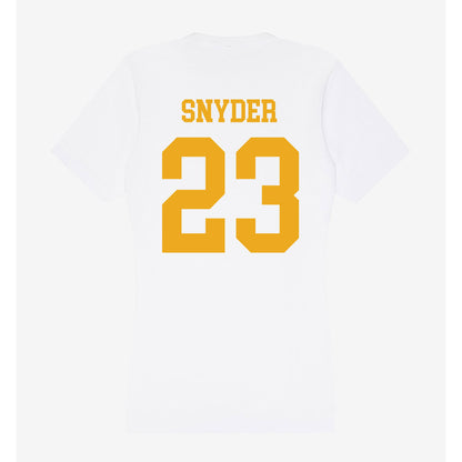 West Virginia - NCAA Football : Emory Snyder - Women's V-Neck T-Shirt-1