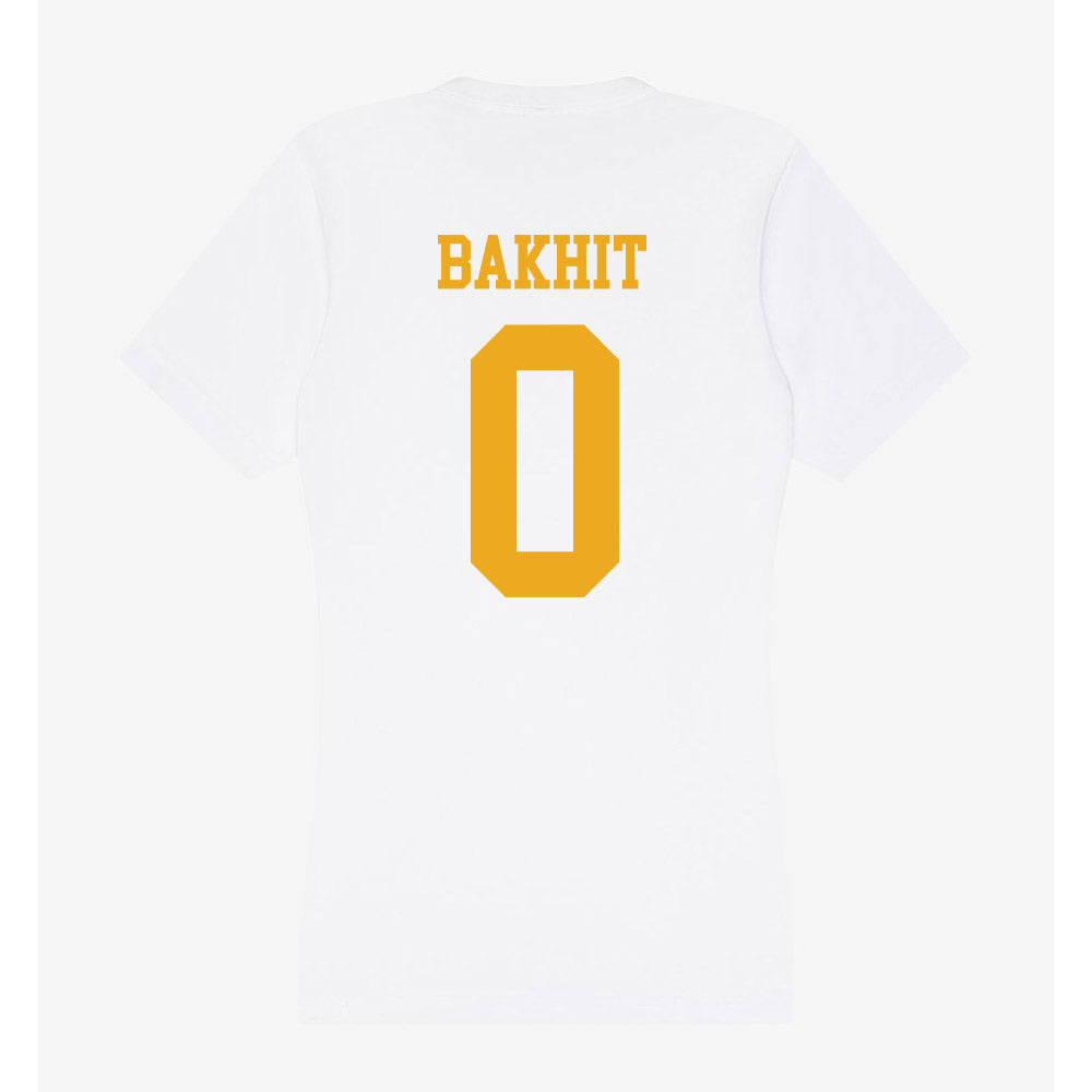 West Virginia - NCAA Baseball : Jaden Bakhit - Women's V-Neck T-Shirt-1