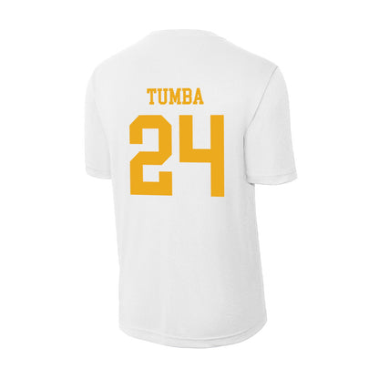 West Virginia - NCAA Women's Basketball : Divine Tumba - Activewear T-Shirt-1