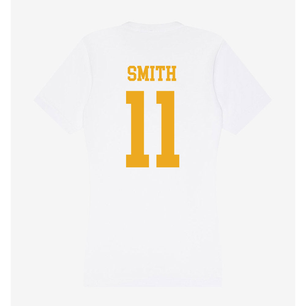 West Virginia - NCAA Baseball : Sean Smith - Women's V-Neck T-Shirt-1