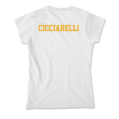 West Virginia - NCAA Wrestling : Nick Cicciarelli - Soft Style Women’s T-Shirt-1