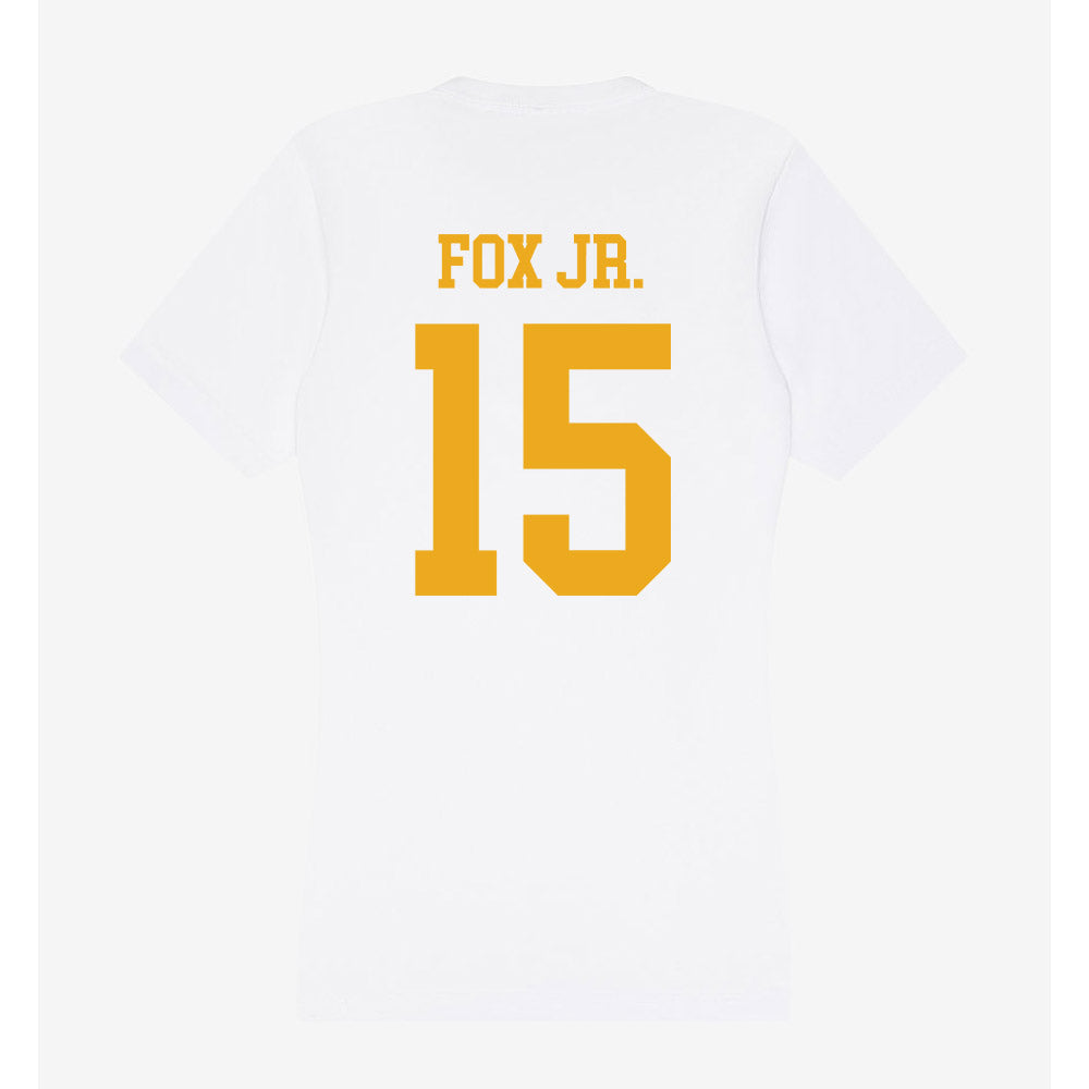 West Virginia - NCAA Football : Scotty Fox Jr. - Women's V-Neck T-Shirt-1