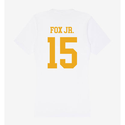 West Virginia - NCAA Football : Scotty Fox Jr. - Women's V-Neck T-Shirt-1