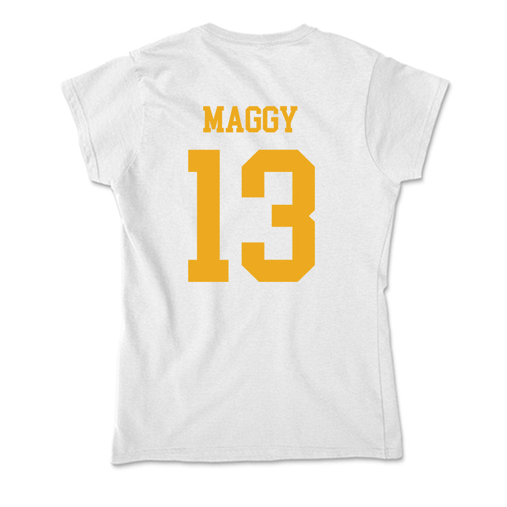 West Virginia - NCAA Baseball : Ryan Maggy - Soft Style Women’s T-Shirt-1