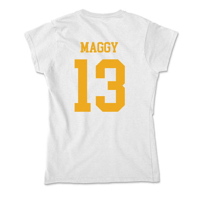 West Virginia - NCAA Baseball : Ryan Maggy - Soft Style Women’s T-Shirt-1