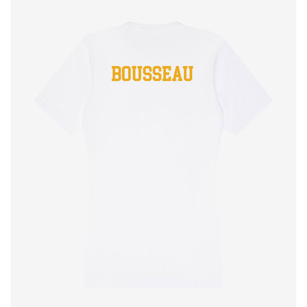 West Virginia - NCAA Women's Tennis : Julie Bousseau - Women's V-Neck T-Shirt-1