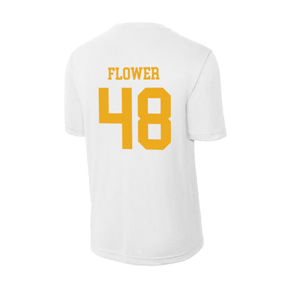 West Virginia - NCAA Football : Nate Flower - Activewear T-Shirt-1
