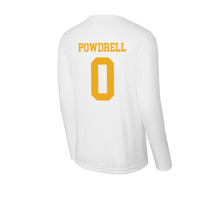West Virginia - NCAA Football : Andrew Powdrell - Activewear Long Sleeve T-Shirt-1