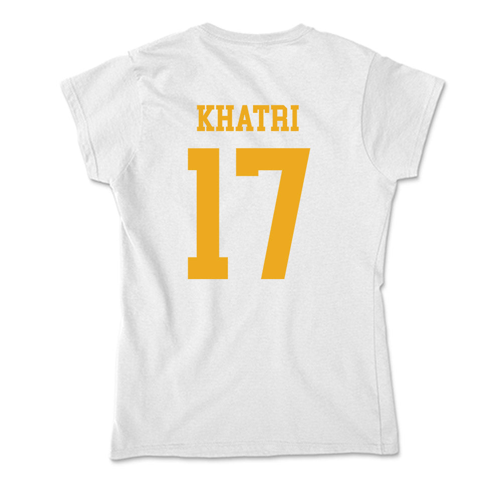 West Virginia - NCAA Football : Miles Khatri - Soft Style Women’s T-Shirt-1