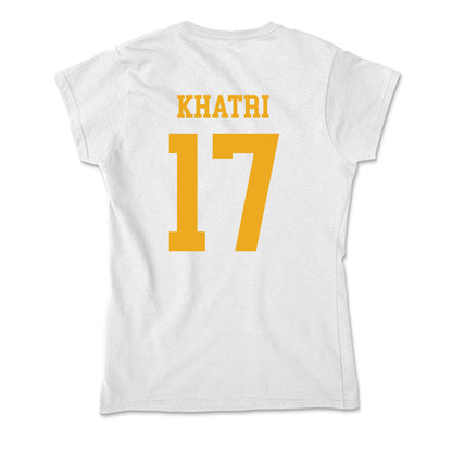 West Virginia - NCAA Football : Miles Khatri - Soft Style Women’s T-Shirt-1