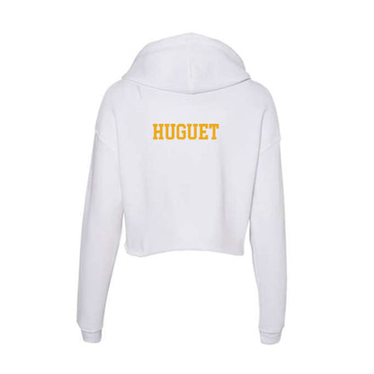 West Virginia - NCAA Women's Rowing : Melisse Huguet - Women's Crop Fleece Hoodie-1