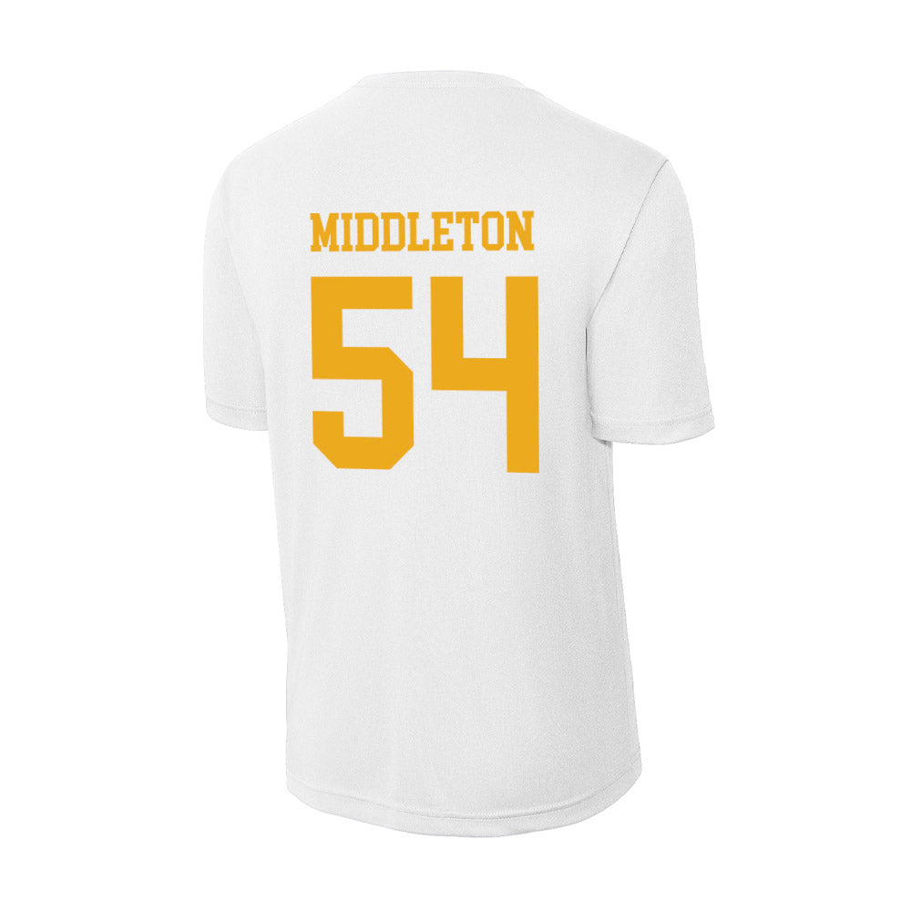 West Virginia - NCAA Baseball : Andrew Middleton - Activewear T-Shirt-1