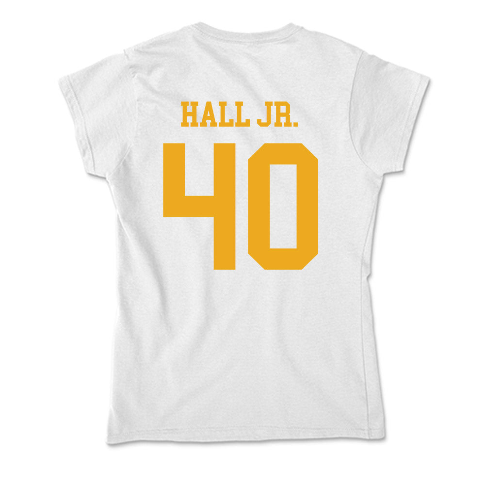 West Virginia - NCAA Football : Jason Hall Jr. - Soft Style Women’s T-Shirt-1