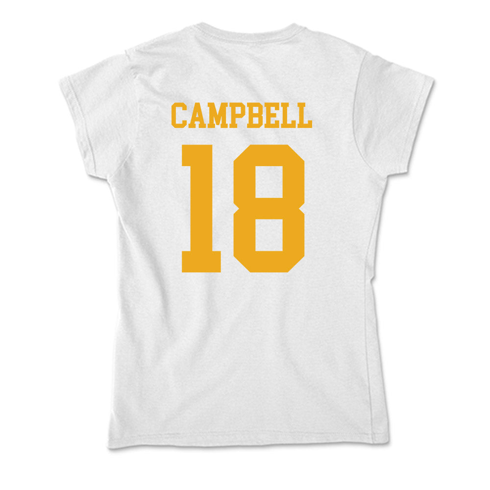 West Virginia - NCAA Football : Ezekiel Campbell - Soft Style Women’s T-Shirt-1