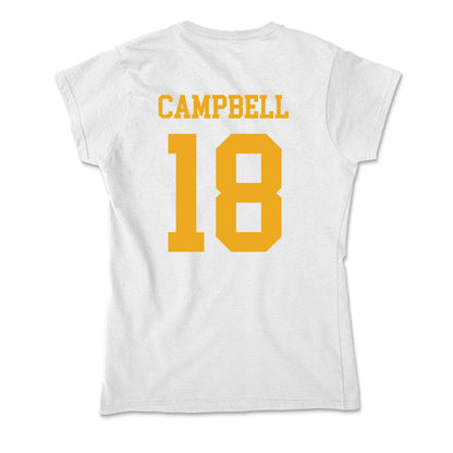 West Virginia - NCAA Football : Ezekiel Campbell - Soft Style Women’s T-Shirt-1