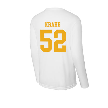 West Virginia - NCAA Football : Nick Krahe - Activewear Long Sleeve T-Shirt-1