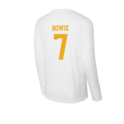 West Virginia - NCAA Football : Jarod Bowie - Activewear Long Sleeve T-Shirt-1