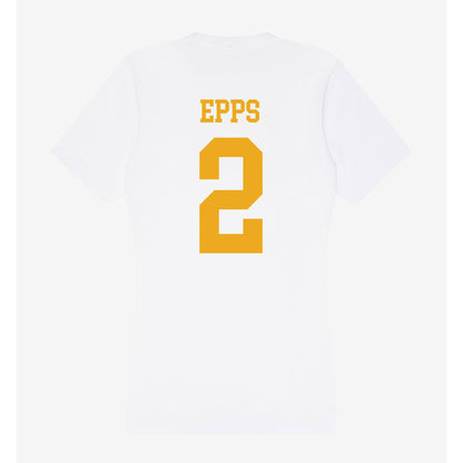 West Virginia - NCAA Football : DJ Epps - Women's V-Neck T-Shirt-1