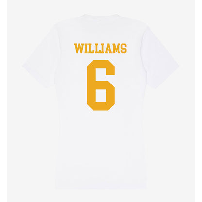 West Virginia - NCAA Football : DaMare Williams - Women's V-Neck T-Shirt-1