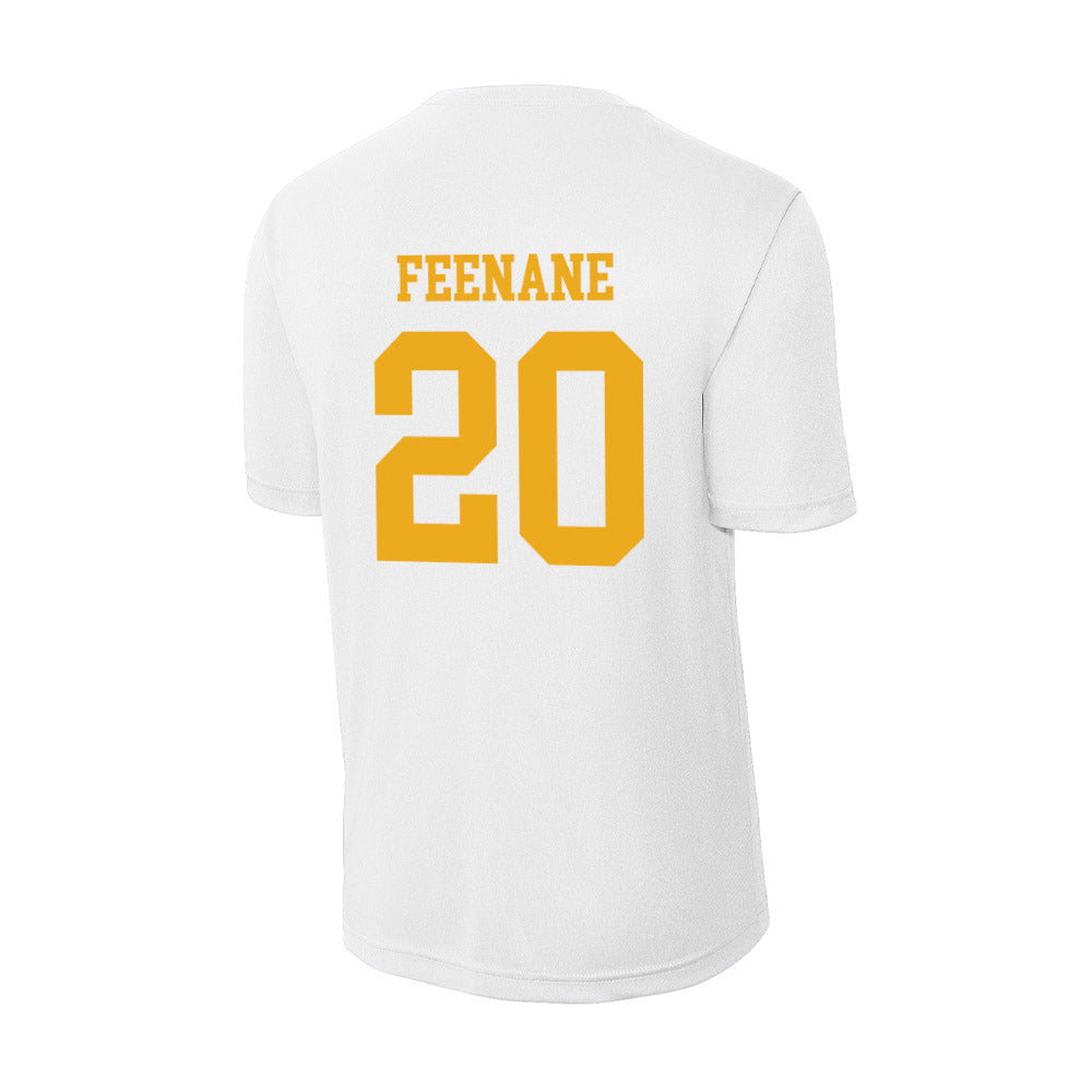 West Virginia - NCAA Men's Basketball : Michael Feenane - Activewear T-Shirt-1