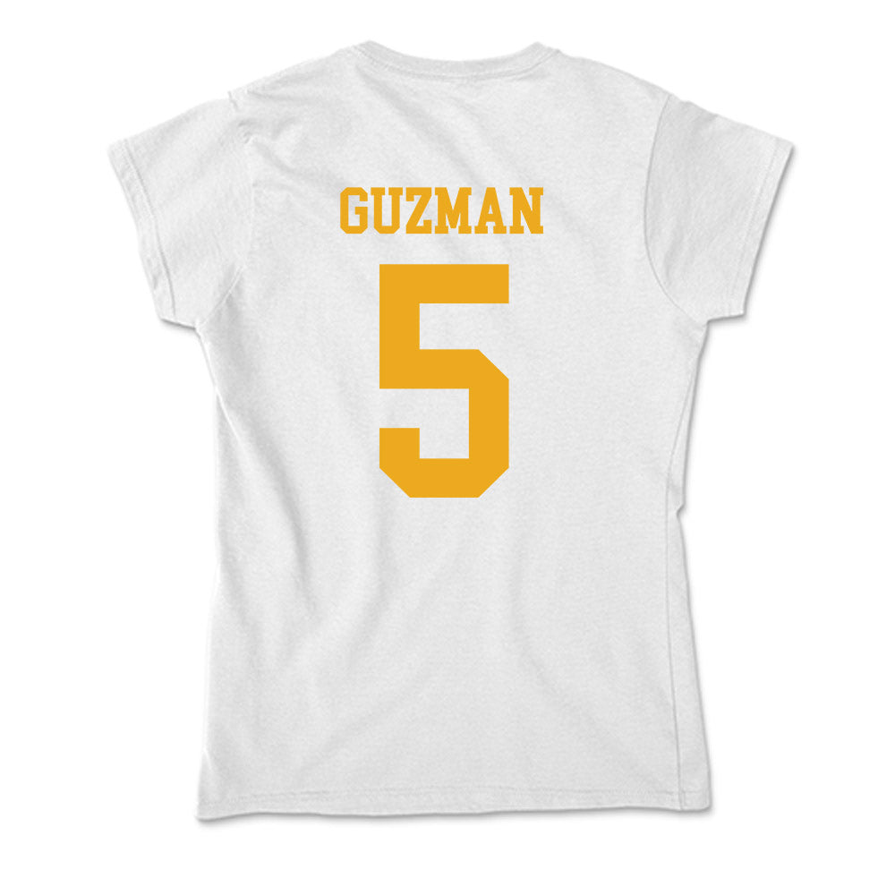 West Virginia - NCAA Baseball : Armani Guzman - Soft Style Women’s T-Shirt-1