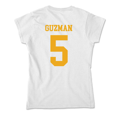 West Virginia - NCAA Baseball : Armani Guzman - Soft Style Women’s T-Shirt-1