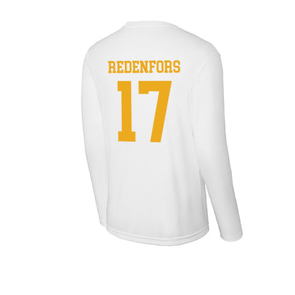 West Virginia - NCAA Men's Soccer : Jacob Redenfors - Activewear Long Sleeve T-Shirt-1