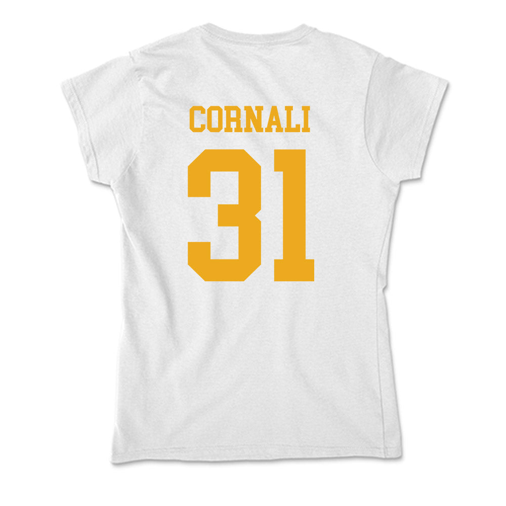 West Virginia - NCAA Football : Shane Cornali - Soft Style Women’s T-Shirt-1