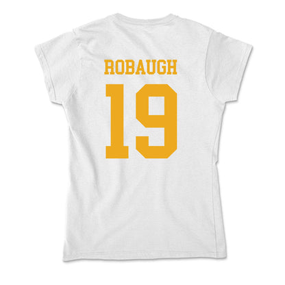 West Virginia - NCAA Baseball : Matthew Robaugh - Soft Style Women’s T-Shirt-1