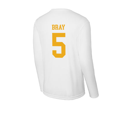 West Virginia - NCAA Football : Jaden Bray - Activewear Long Sleeve T-Shirt-1