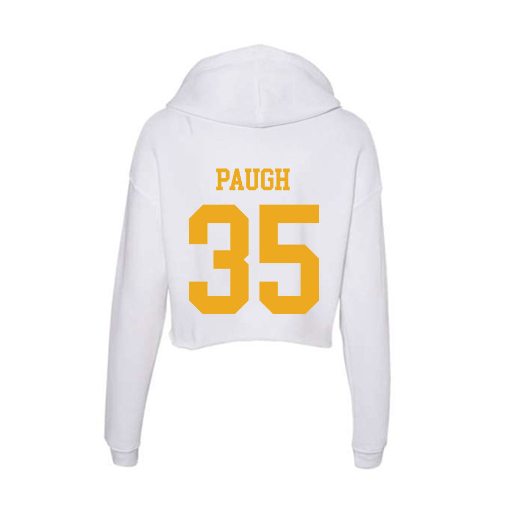 West Virginia - NCAA Women's Soccer : Mia Paugh - Women's Crop Fleece Hoodie-1