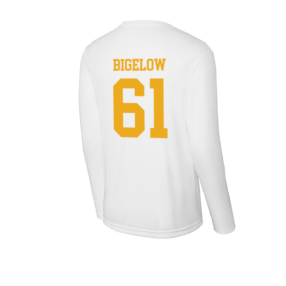 West Virginia - NCAA Football : Trevor Bigelow - Activewear Long Sleeve T-Shirt-1