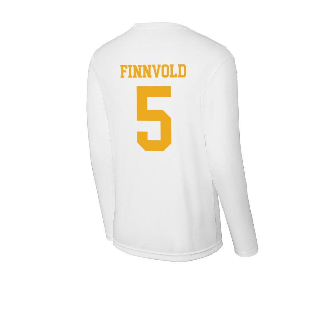 West Virginia - NCAA Women's Volleyball : Alexis Finnvold - Activewear Long Sleeve T-Shirt-1
