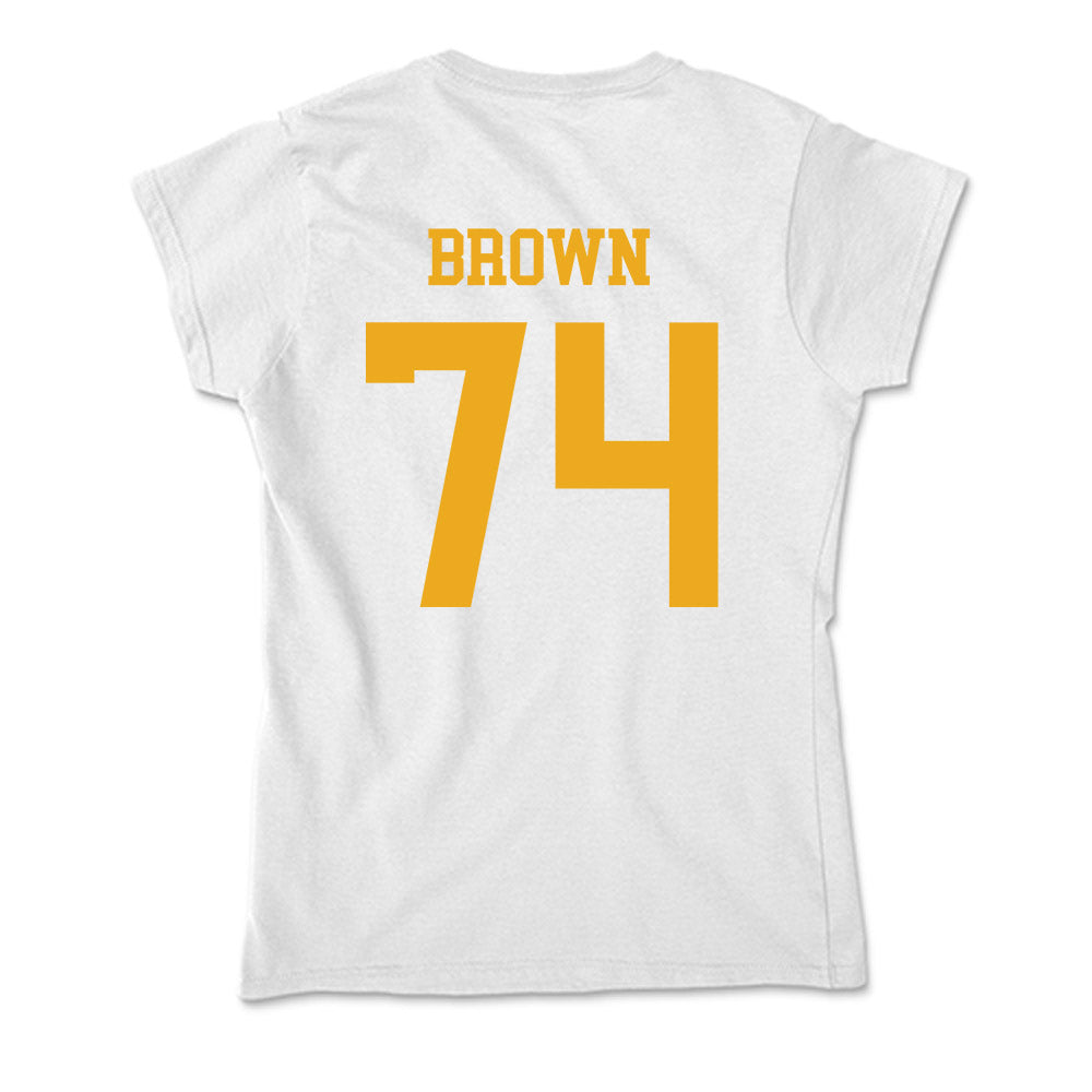 West Virginia - NCAA Football : Kevin Brown - Soft Style Women’s T-Shirt-1