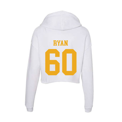 West Virginia - NCAA Football : Gabriel Ryan - Women's Crop Fleece Hoodie-1