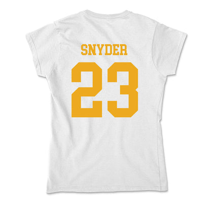 West Virginia - NCAA Football : Emory Snyder - Soft Style Women’s T-Shirt-1