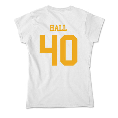 West Virginia - NCAA Football : Jason Hall - Soft Style Women’s T-Shirt-1