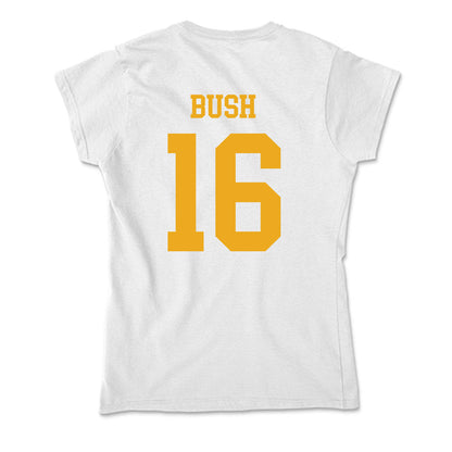 West Virginia - NCAA Men's Soccer : Tyler Bush - Soft Style Women’s T-Shirt-1