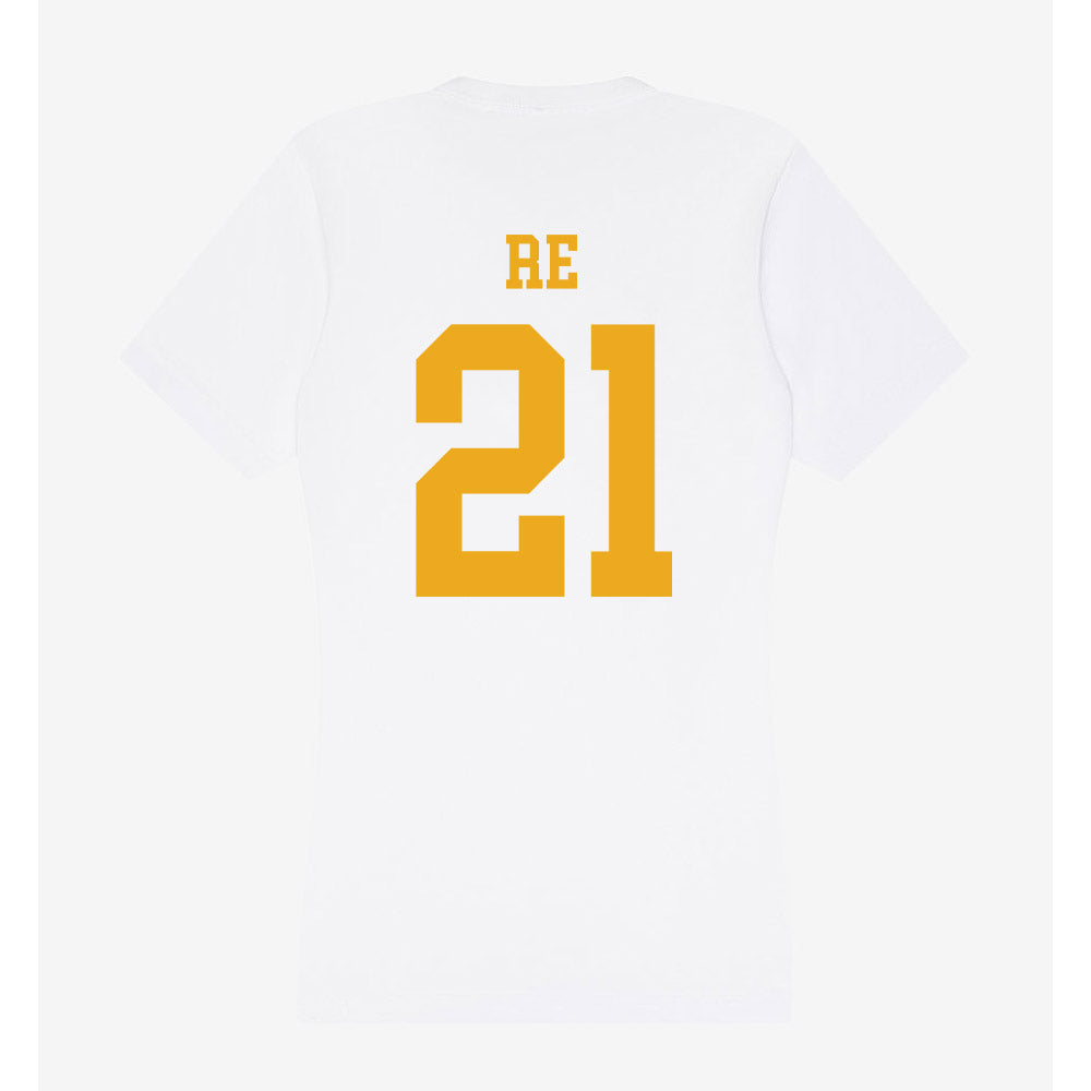 West Virginia - NCAA Women's Soccer : Alexis Re - Women's V-Neck T-Shirt-1