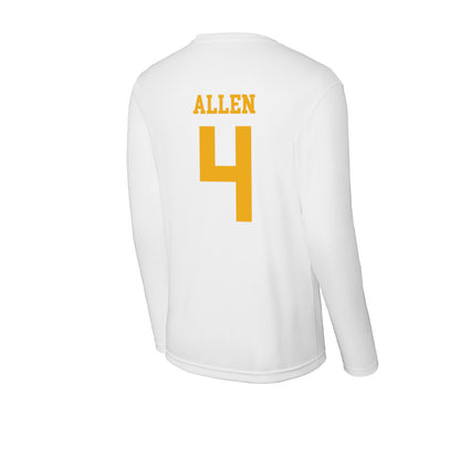 West Virginia - NCAA Football : Da'Mun Allen - Activewear Long Sleeve T-Shirt-1