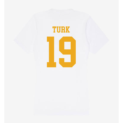 West Virginia - NCAA Women's Volleyball : Reagan Turk - Women's V-Neck T-Shirt-1