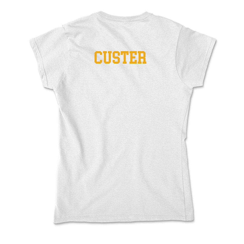 West Virginia - NCAA Women's Track & Field : Aubrie Custer - Soft Style Women’s T-Shirt-1