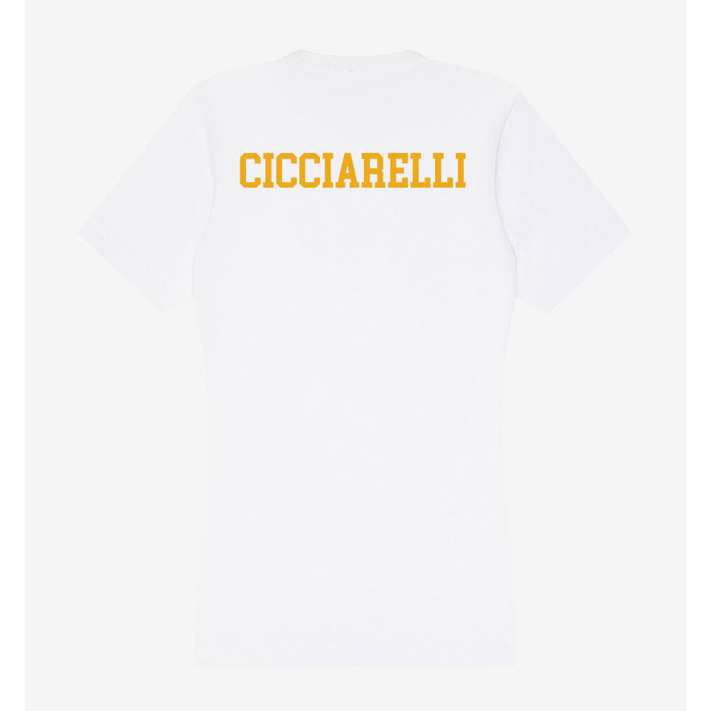 West Virginia - NCAA Wrestling : Nick Cicciarelli - Women's V-Neck T-Shirt-1