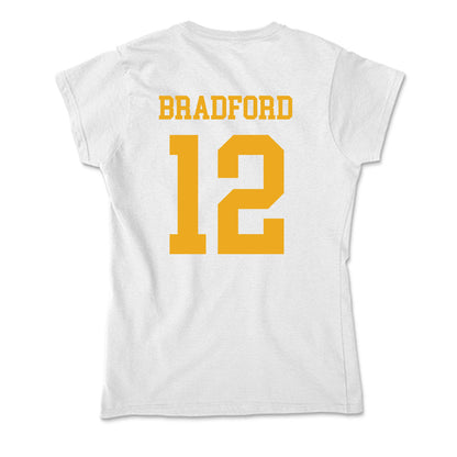 West Virginia - NCAA Football : Jacob Bradford - Soft Style Women’s T-Shirt-1