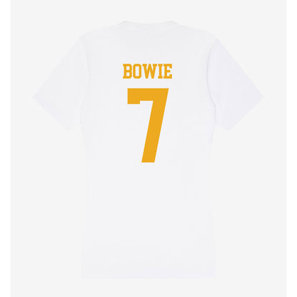 West Virginia - NCAA Football : Jarod Bowie - Women's V-Neck T-Shirt-1
