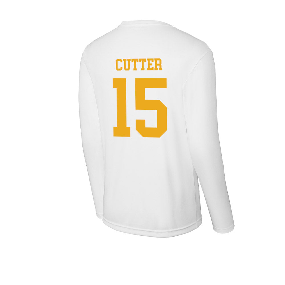 West Virginia - NCAA Football : Ben Cutter - Activewear Long Sleeve T-Shirt-1