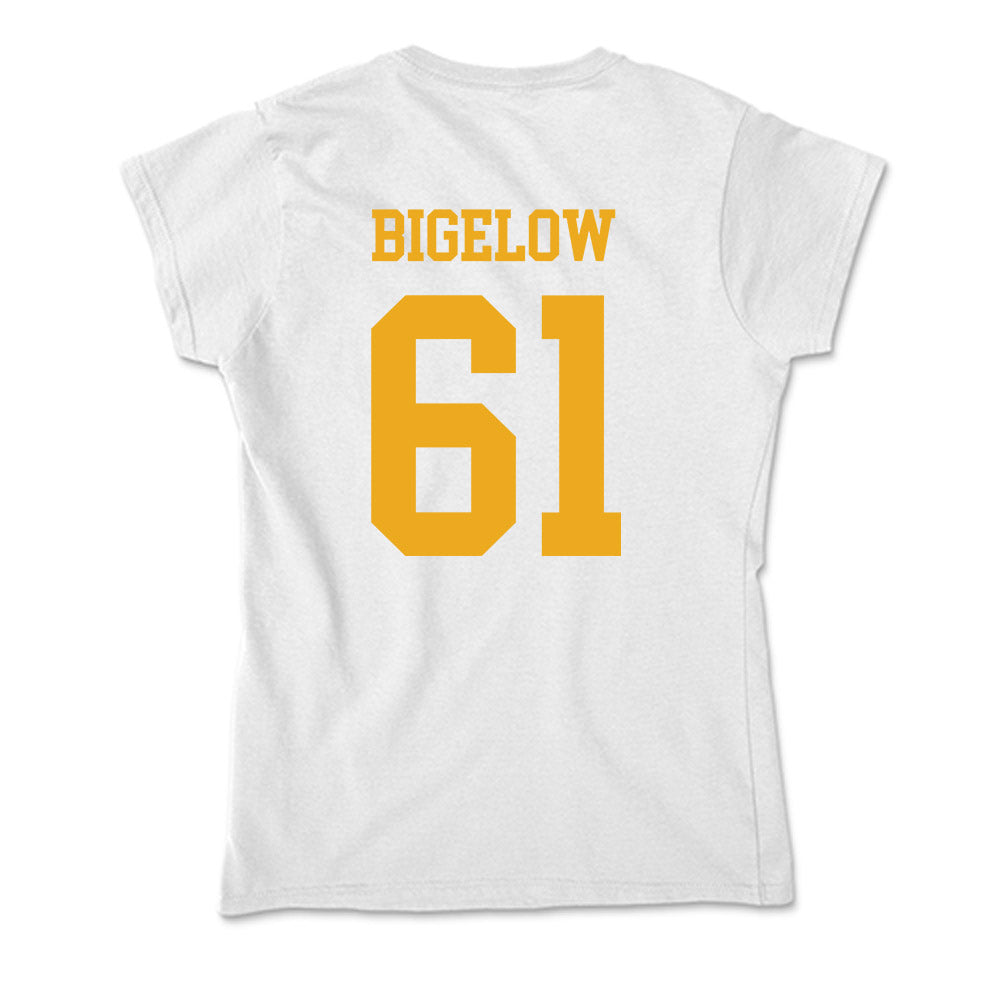 West Virginia - NCAA Football : Trevor Bigelow - Soft Style Women’s T-Shirt-1
