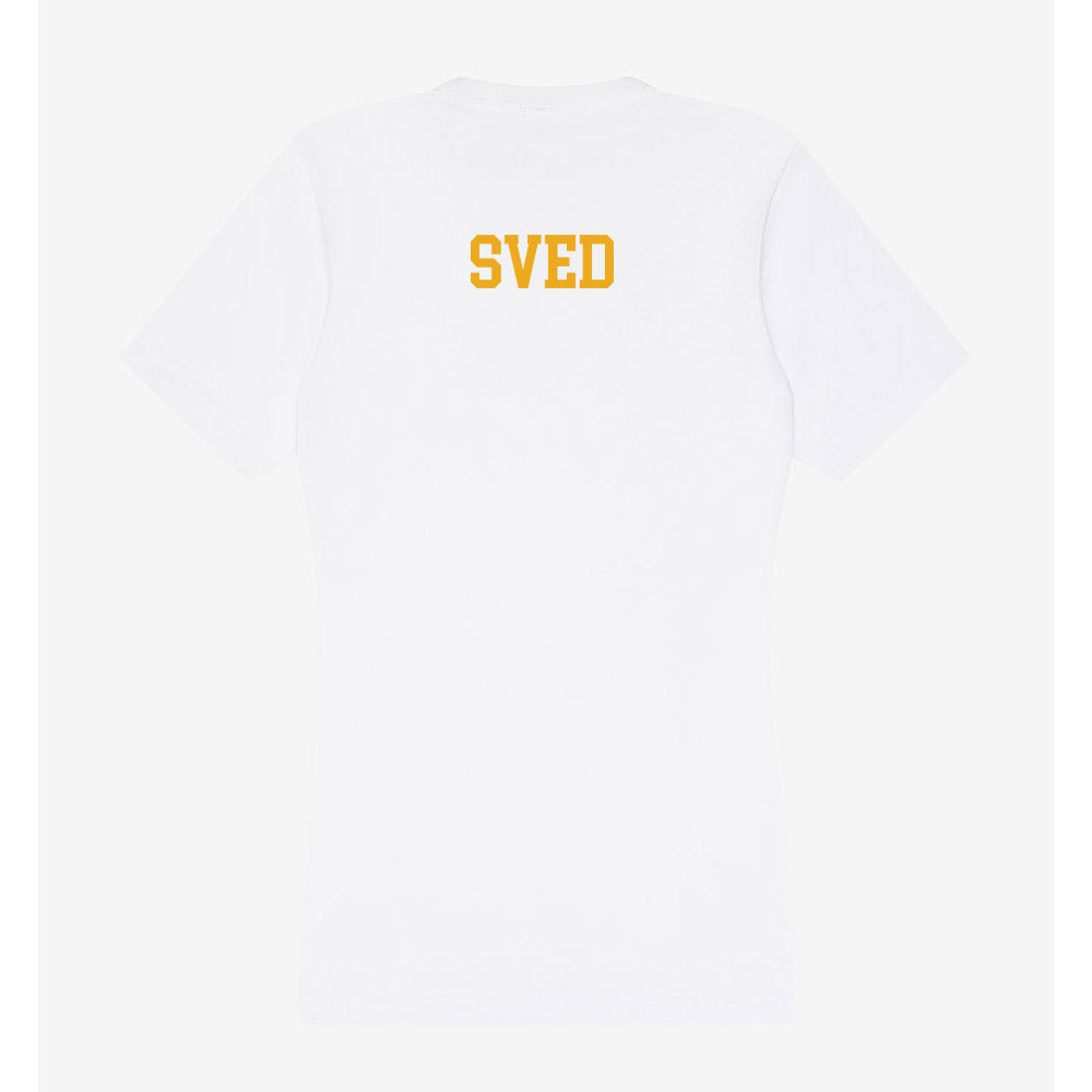 West Virginia - NCAA Women's Tennis : Daniella Sved - Women's V-Neck T-Shirt-1
