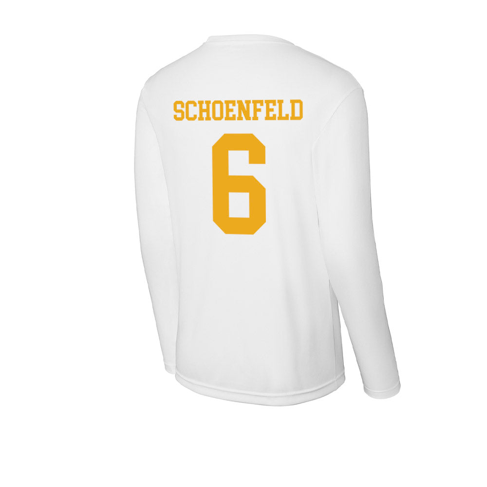 West Virginia - NCAA Baseball : Paul Schoenfeld - Activewear Long Sleeve T-Shirt-1