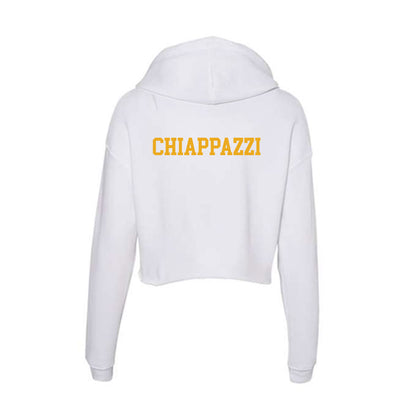 West Virginia - NCAA Wrestling : Joseph Chiappazzi - Women's Crop Fleece Hoodie-1